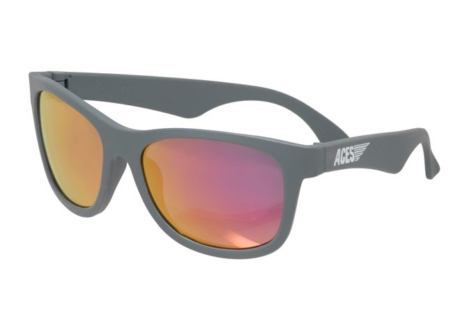 Aces Navigator Galactic Gray - Childrens Safety Glasses